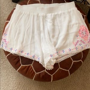 Lush lined shorts size Large